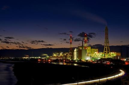いわき工場夜景　小名浜