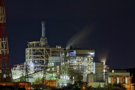 いわき工場夜景　IGCC10号機