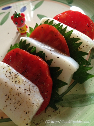 さしみかまぼこdeカプレーゼ レシピ