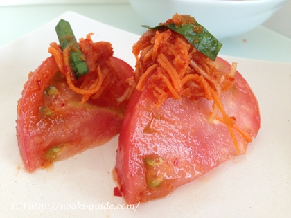 サンシャイントマト　まるごとトマトキムチ　西野屋