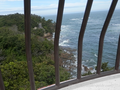 いわき市観光おすすめスポット　三崎公園の三崎汐見台