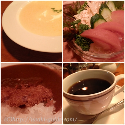 いわき グリル越田和 美味しいハンバーグ