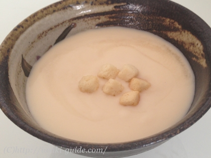 エリンギのポタージュ　レシピ　エリンギレシピ