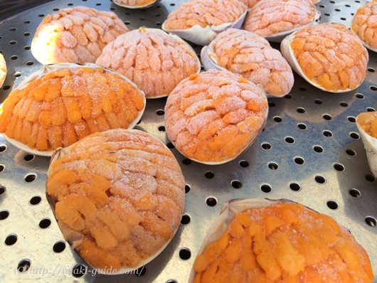 鎌倉ビーチフェスタにいわき市出店　うに貝焼き