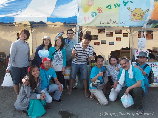 湘南茅ヶ崎災害ボランティア　いわきマルシェ　湘南祭