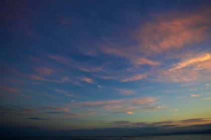 小名浜 三崎公園の夕焼け