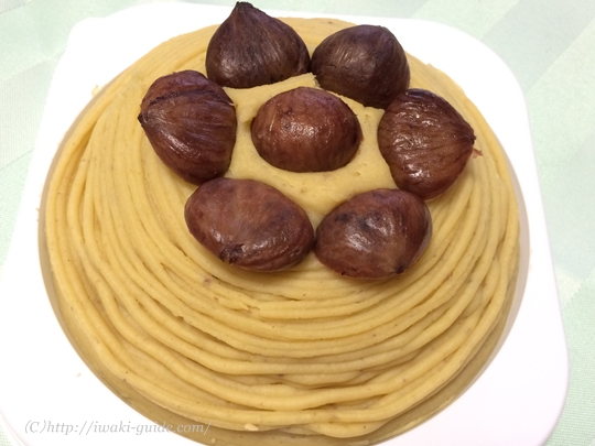 ふたば茶亭の和栗モンブラン