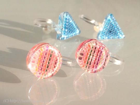 ふくいろピアス　ふくいろイヤリング