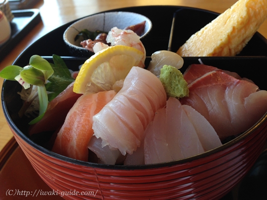 いわきランチ　 キャロラインケネディ 海鮮丼
