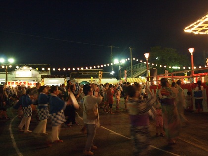 いわき回転櫓　内郷　盆踊り