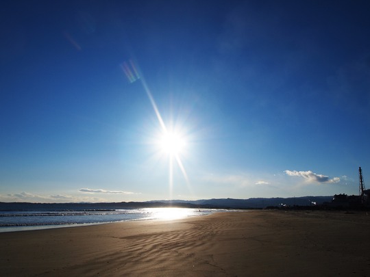 勿来海岸（菊多浦）の景色