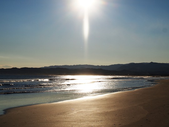 勿来海岸（菊多浦）の景色