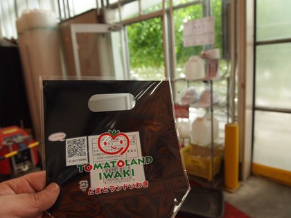 とまとランドいわき　トマト収穫体験