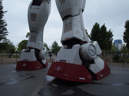 お台場　ゆるきゃランド　ゆるキャラランド　ガンダム等身大