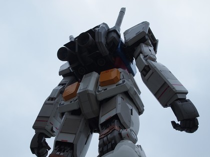 お台場　ゆるきゃランド　ゆるキャラランド　ガンダム等身大