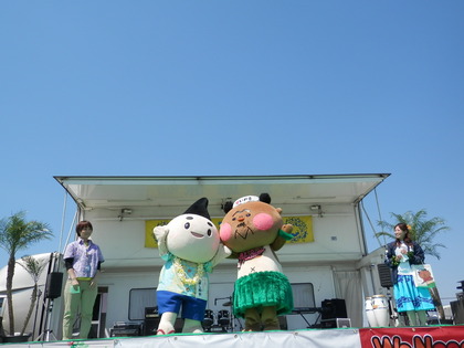 茅ヶ崎湘南祭　いわきフラおじさん