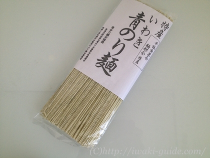 いわき青のり麺