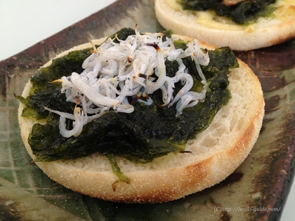 いわきマフィンレシピ　青のりレシピ