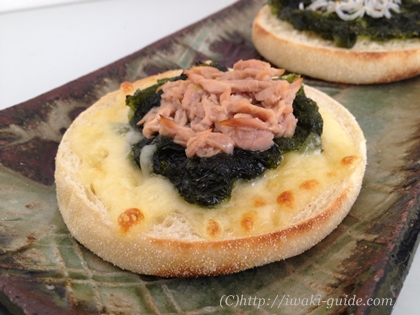 いわきマフィンレシピ　青のりレシピ