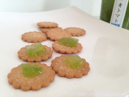 ファーム白石　青トマトジャム　青トマトコンフィチュール