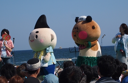 茅ヶ崎湘南祭　いわきフラおじさん