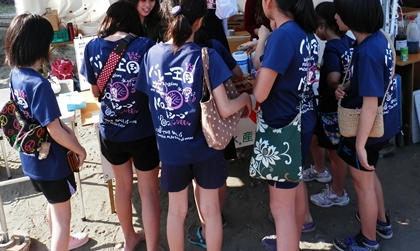 茅ヶ崎湘南祭　いわきフラおじさん