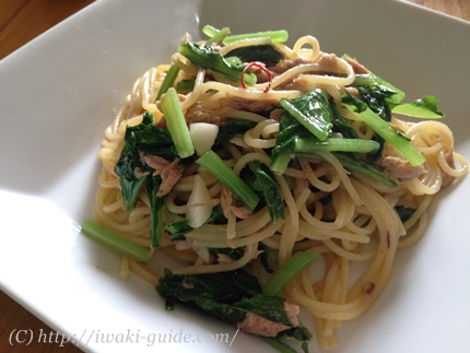 福島いわき食材レシピ　大根の葉レシピ