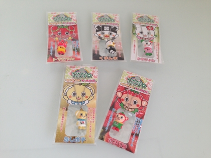 いわきゆるキャラ　トマにゃん　さる１号　見せる課