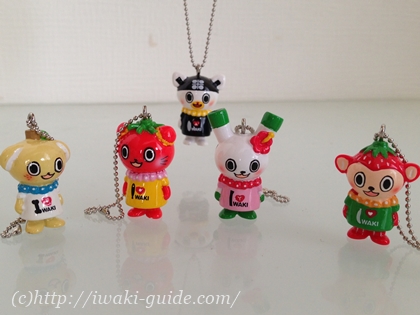 いわきゆるキャラ　トマにゃん　さる１号　見せる課