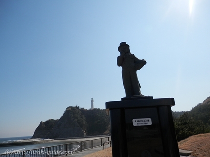 福島県いわき市　雲雀乃苑　塩屋埼灯台　みだれ髪　美空ひばり