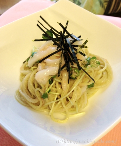 いわきスカイストア　オリーブ麺レシピ